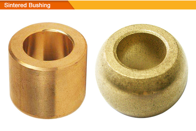 Cuscinetto in bronzo sinterizzato sferico della manica di SAE 841 di alta precisione 0